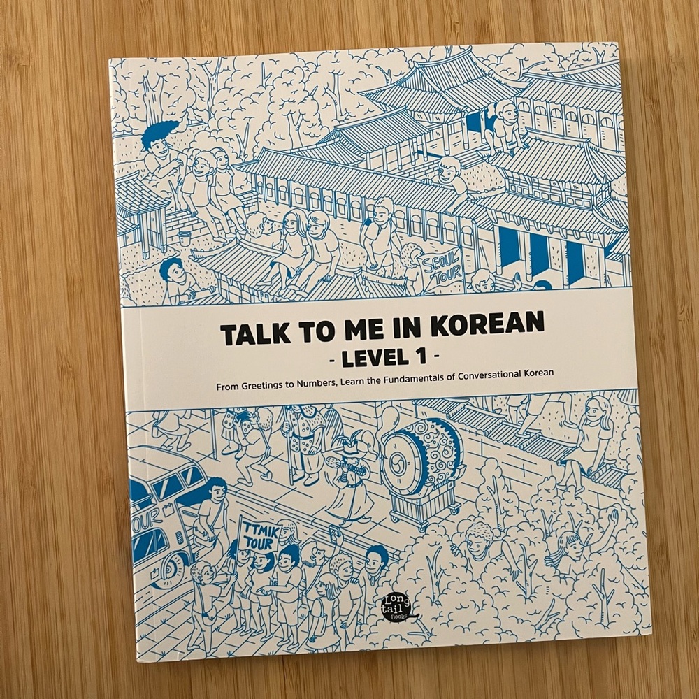 Talk to me in Korean Level 1 workbook